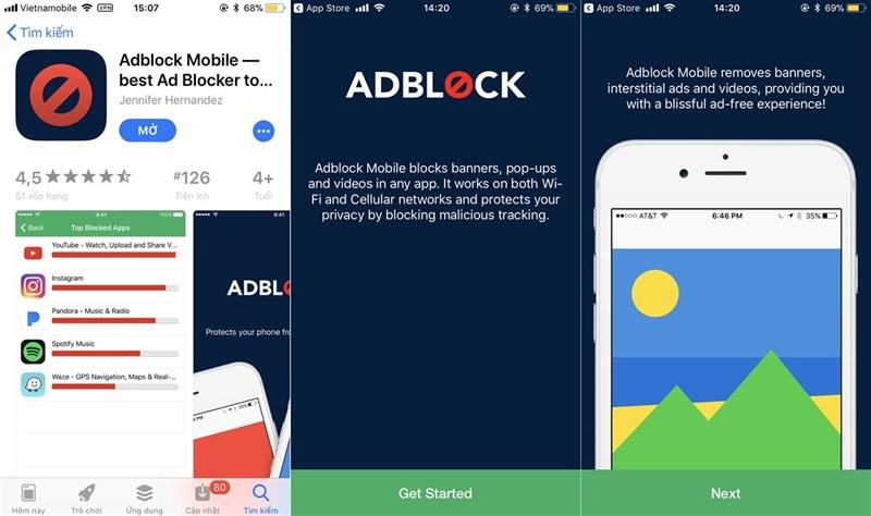 Mẹo chặn quảng cáo trên iOS