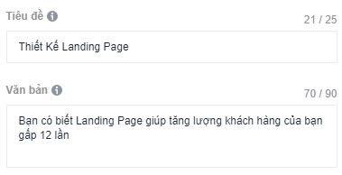 Tạo quảng cáo facebook