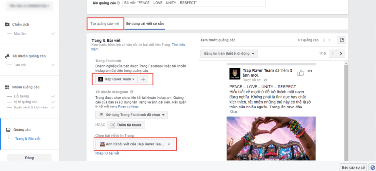 Dịch vụ quảng cáo facebook giá rẻ